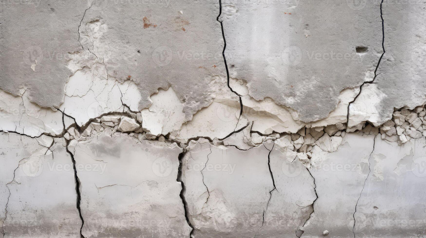 structural cracked foundation wall photo