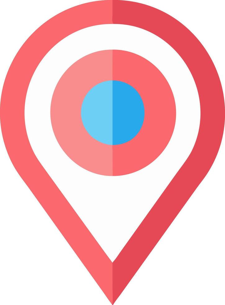 Location Icon for Maps, Navigation, and Geographical Positioning vector