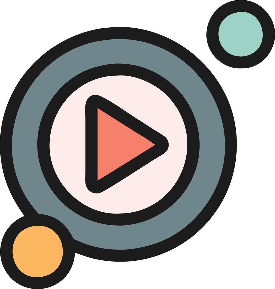 Play Icon for Fun, Entertainment, and Interactive Engagement vector