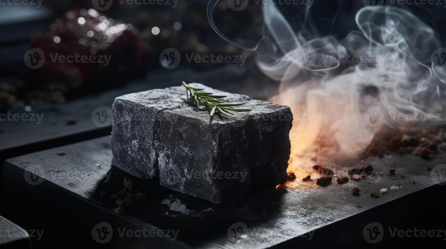 block faded black photo