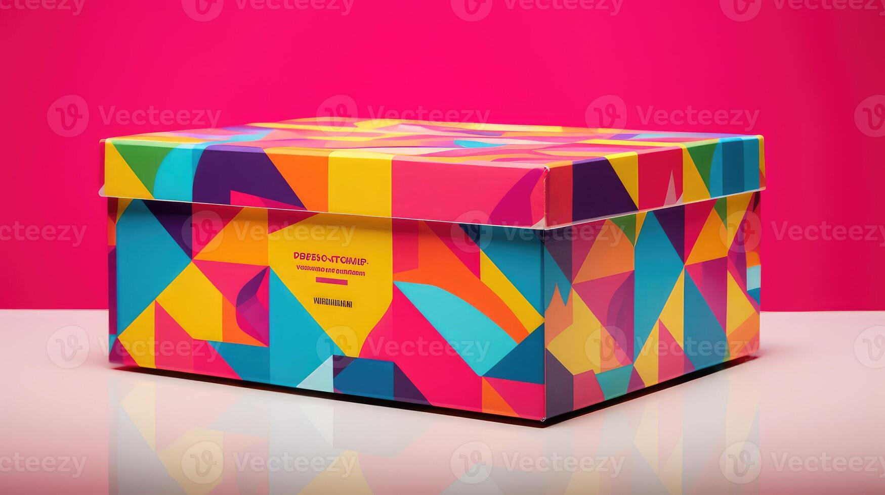 typography box product photo