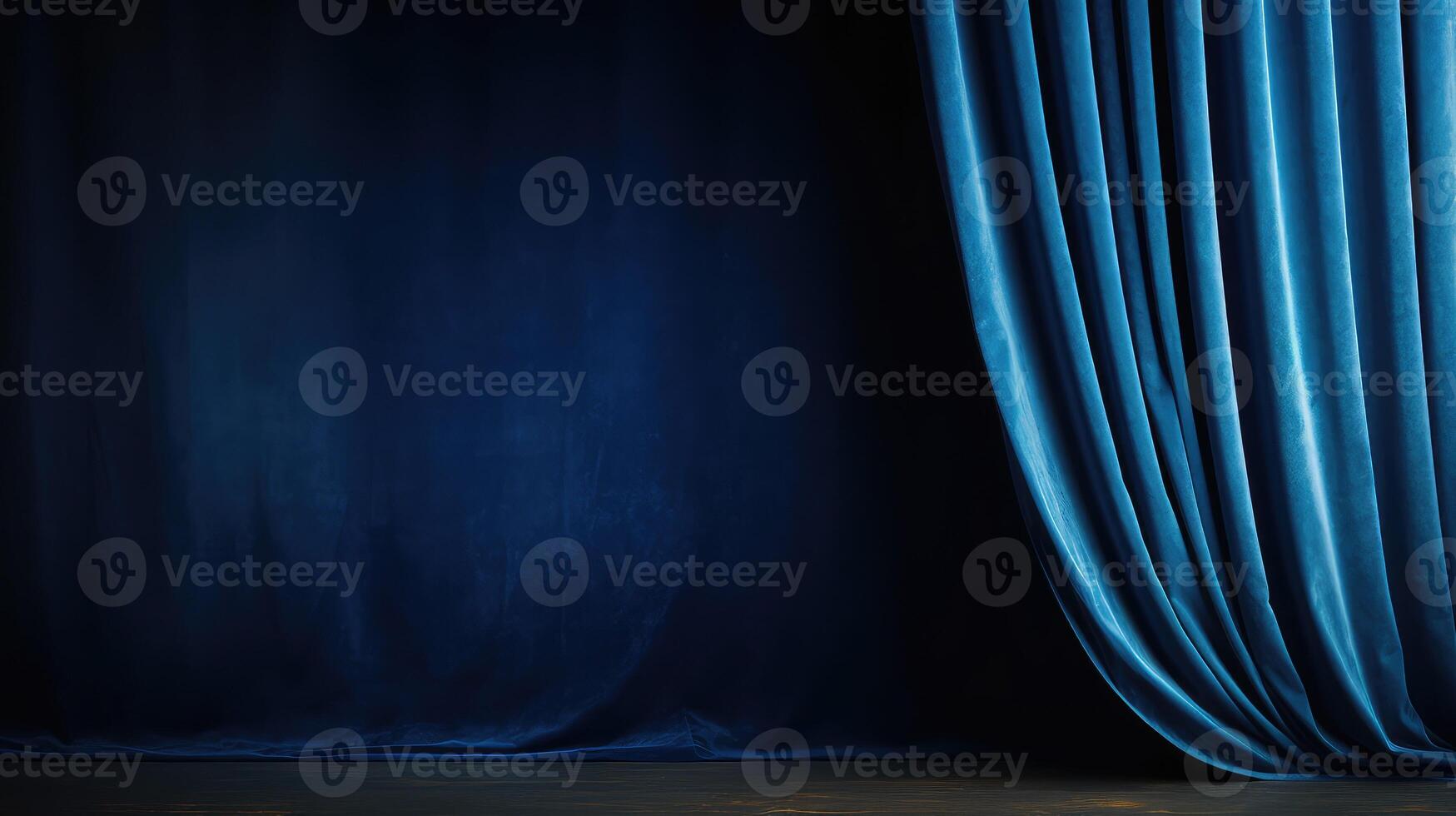window blue velvet background photo