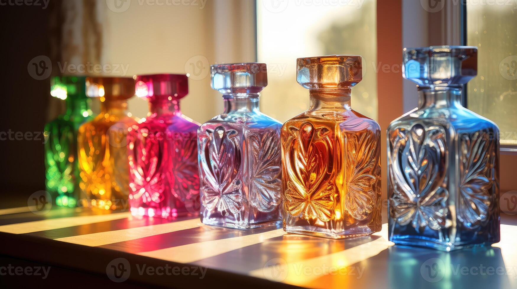design crystal bottles photo