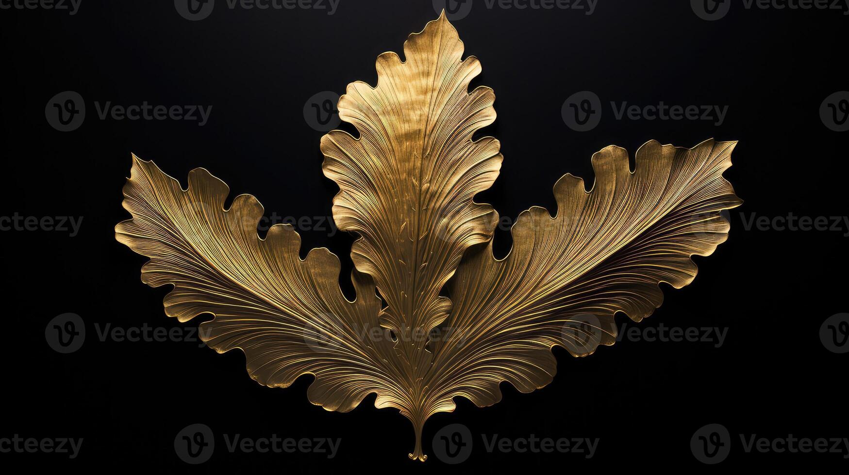 sophistication black background with gold photo