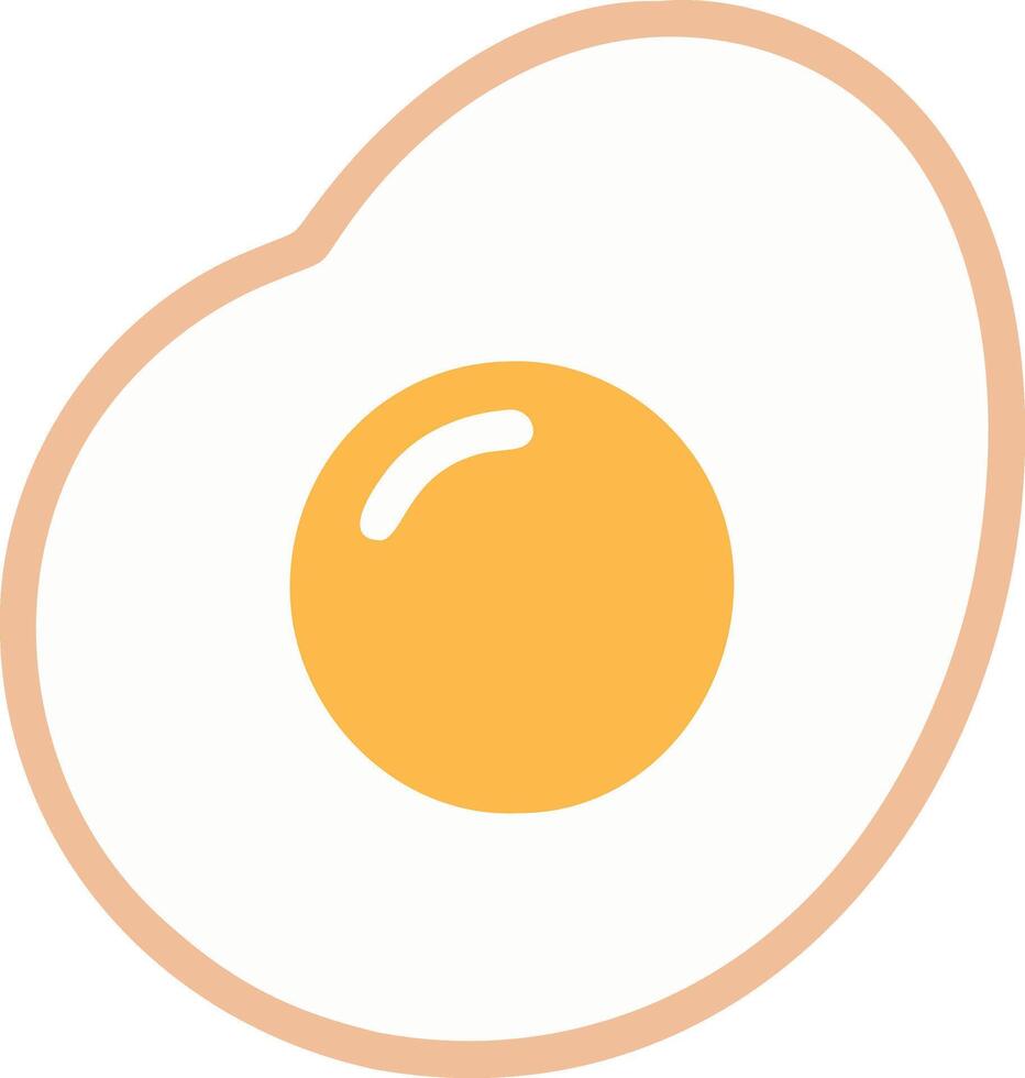Egg Icon for Cooking, Food, and Nutrition Themes vector