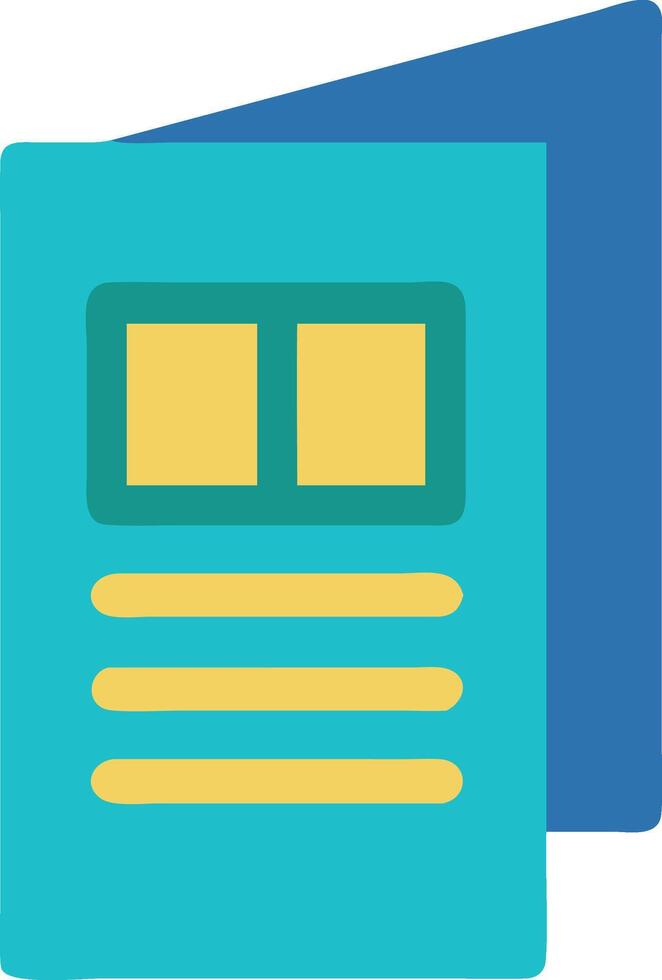 Creative Flyer Icon for Advertising, Promotion, and Event Marketing vector