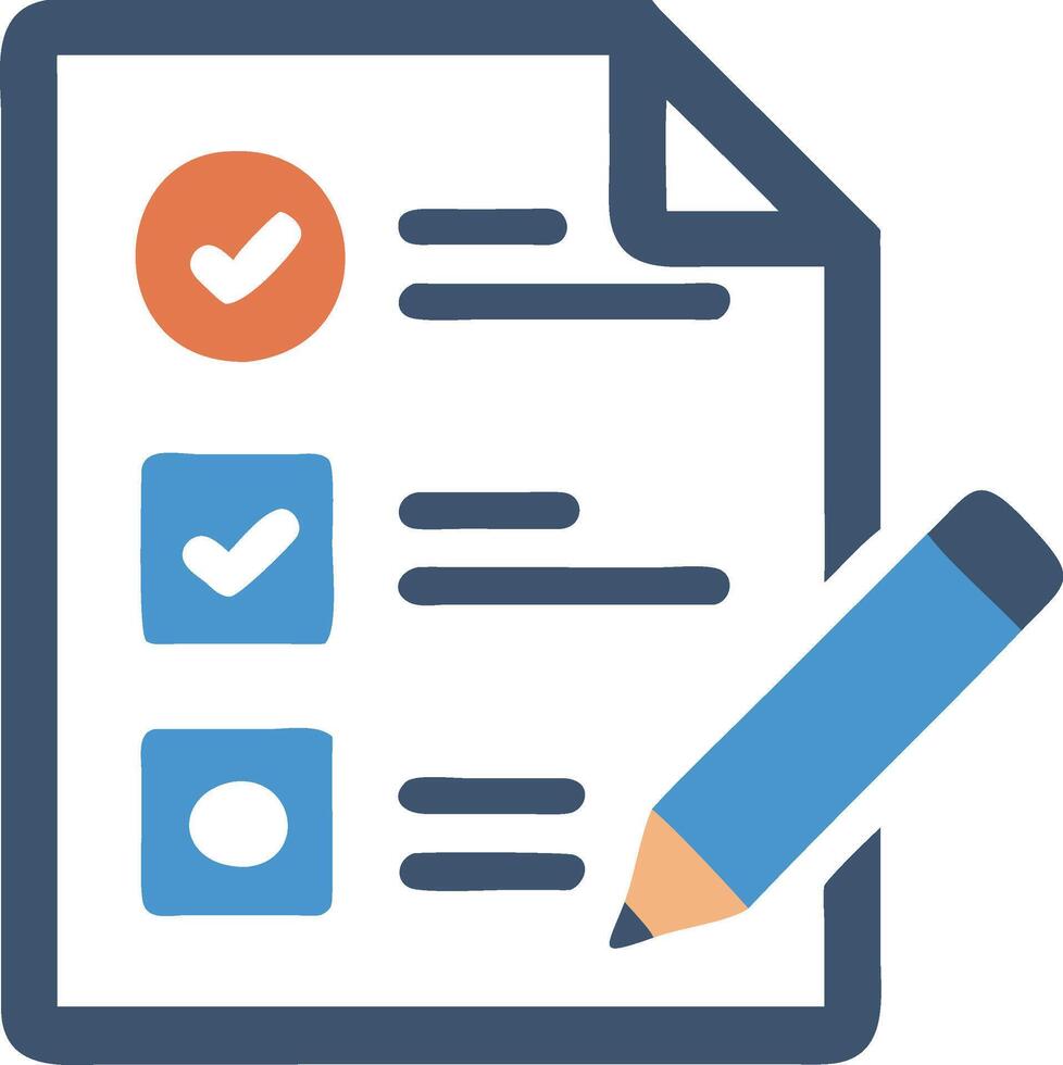 Professional Evaluation Icon for Business and Analysis vector