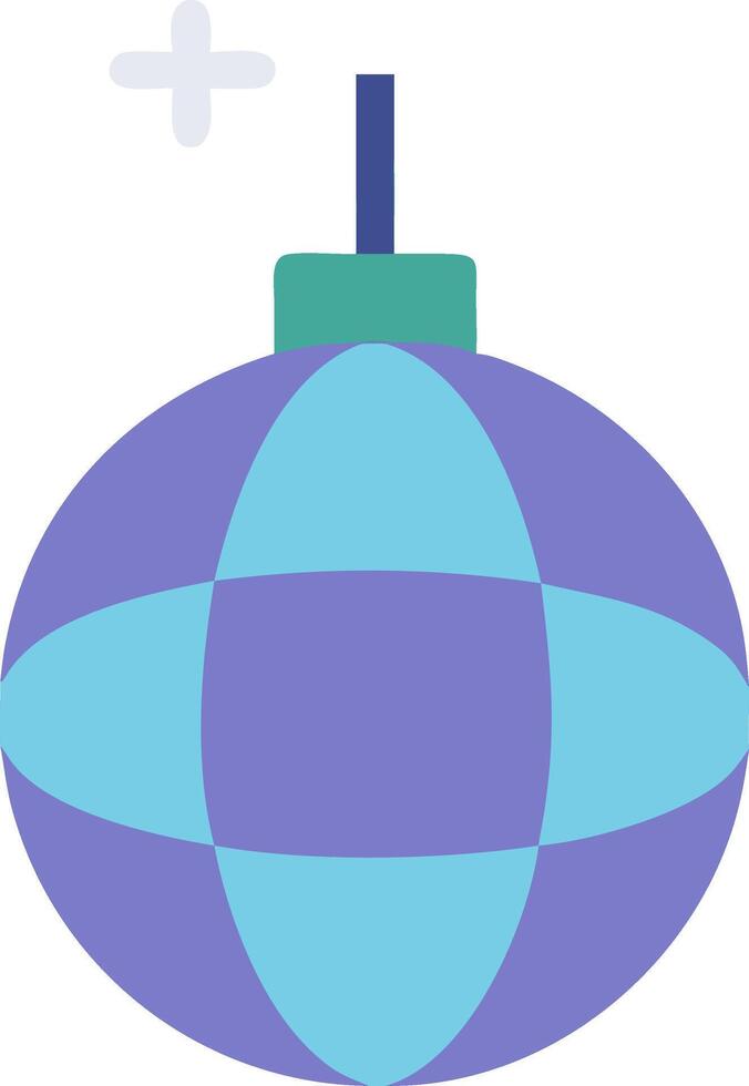 Disco-Ball Icon for Parties, Dance Events, and Nightlife Entertainment vector