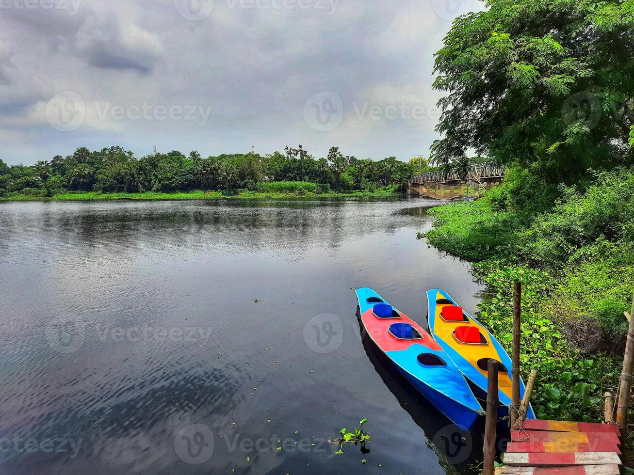 I saw a very beautiful view photo