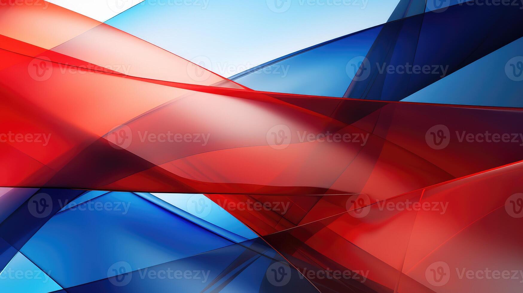 composition blue and red abstract background photo