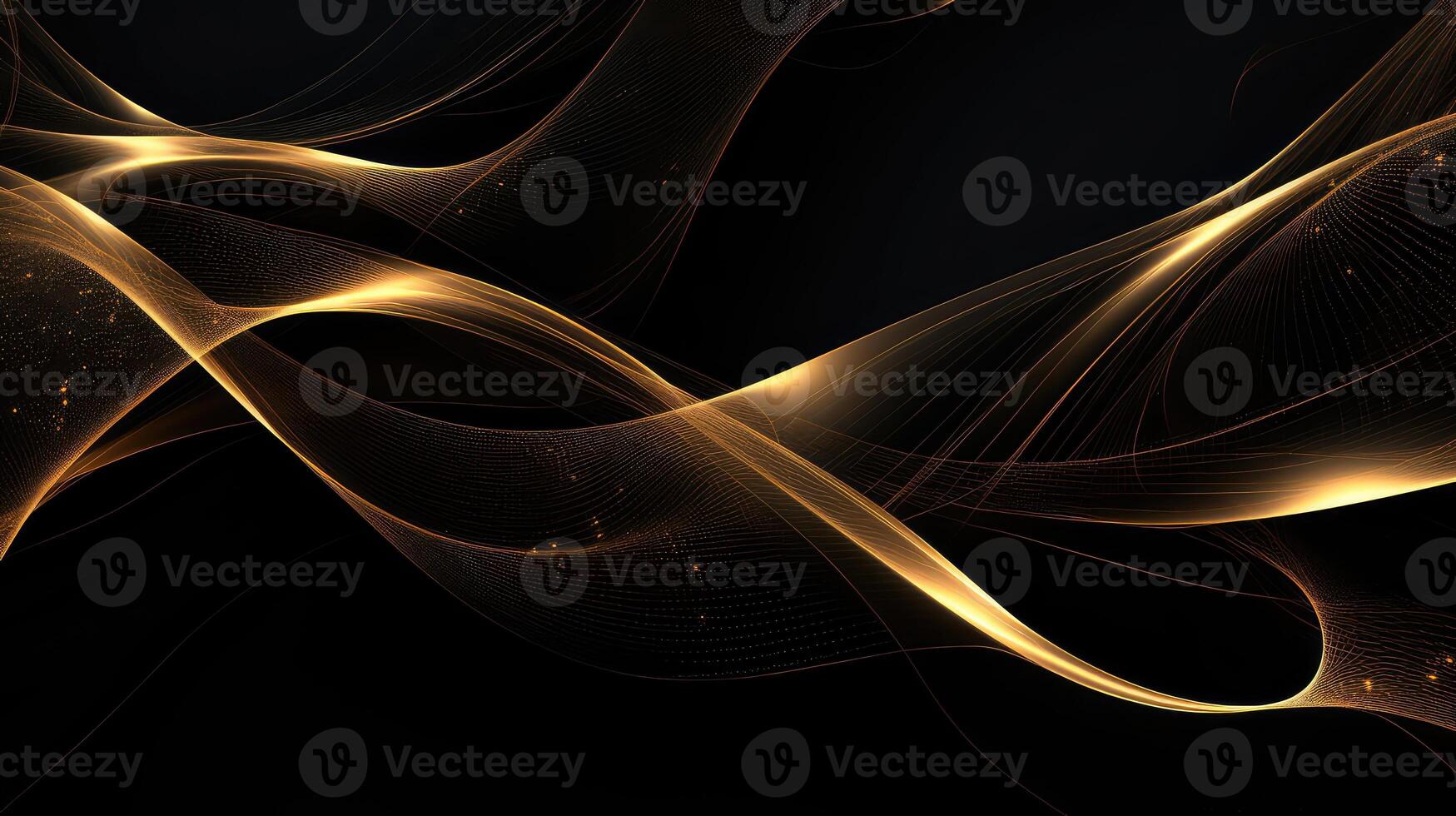 design abstract black and gold photo