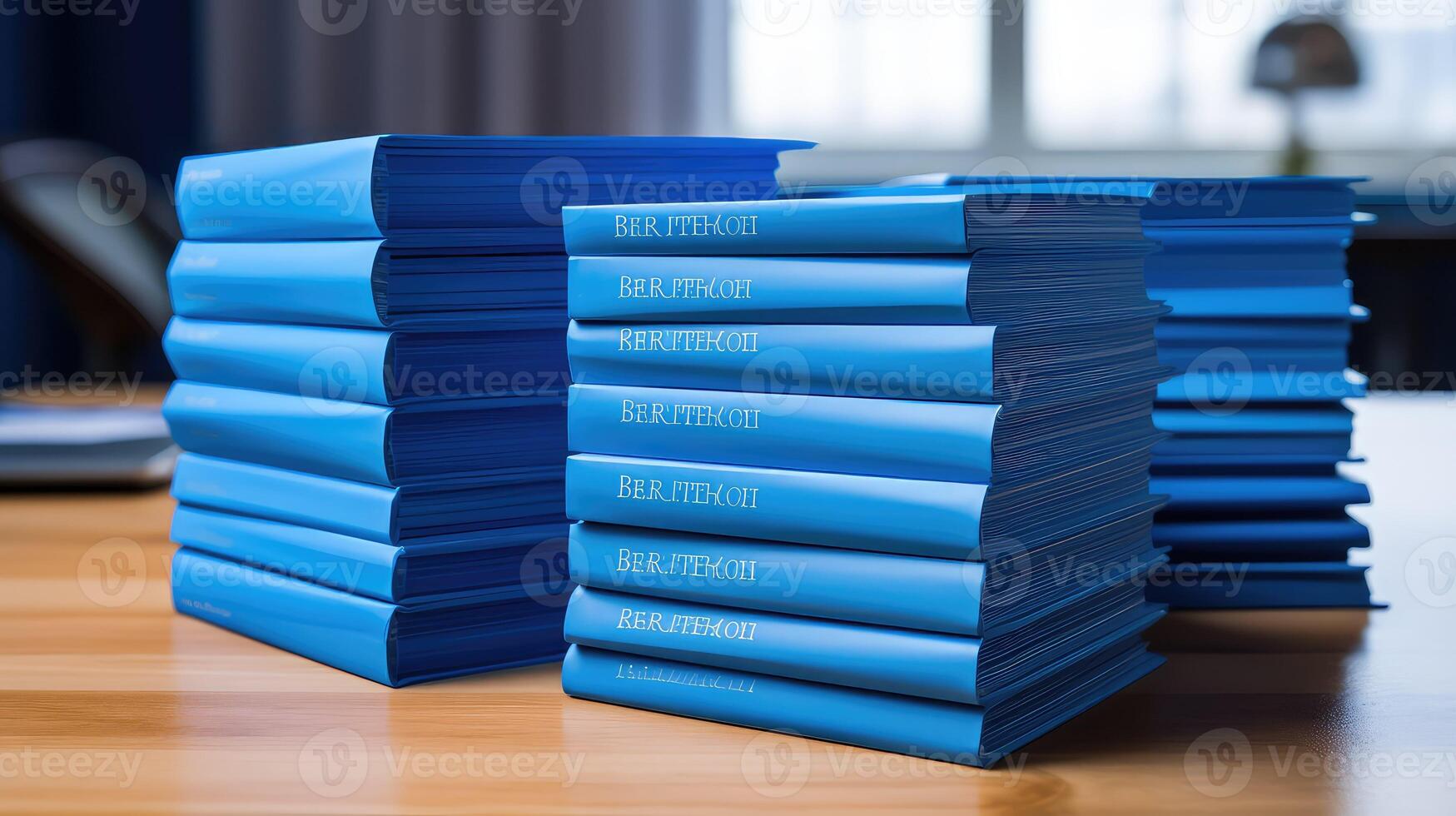 stack blue report cover photo