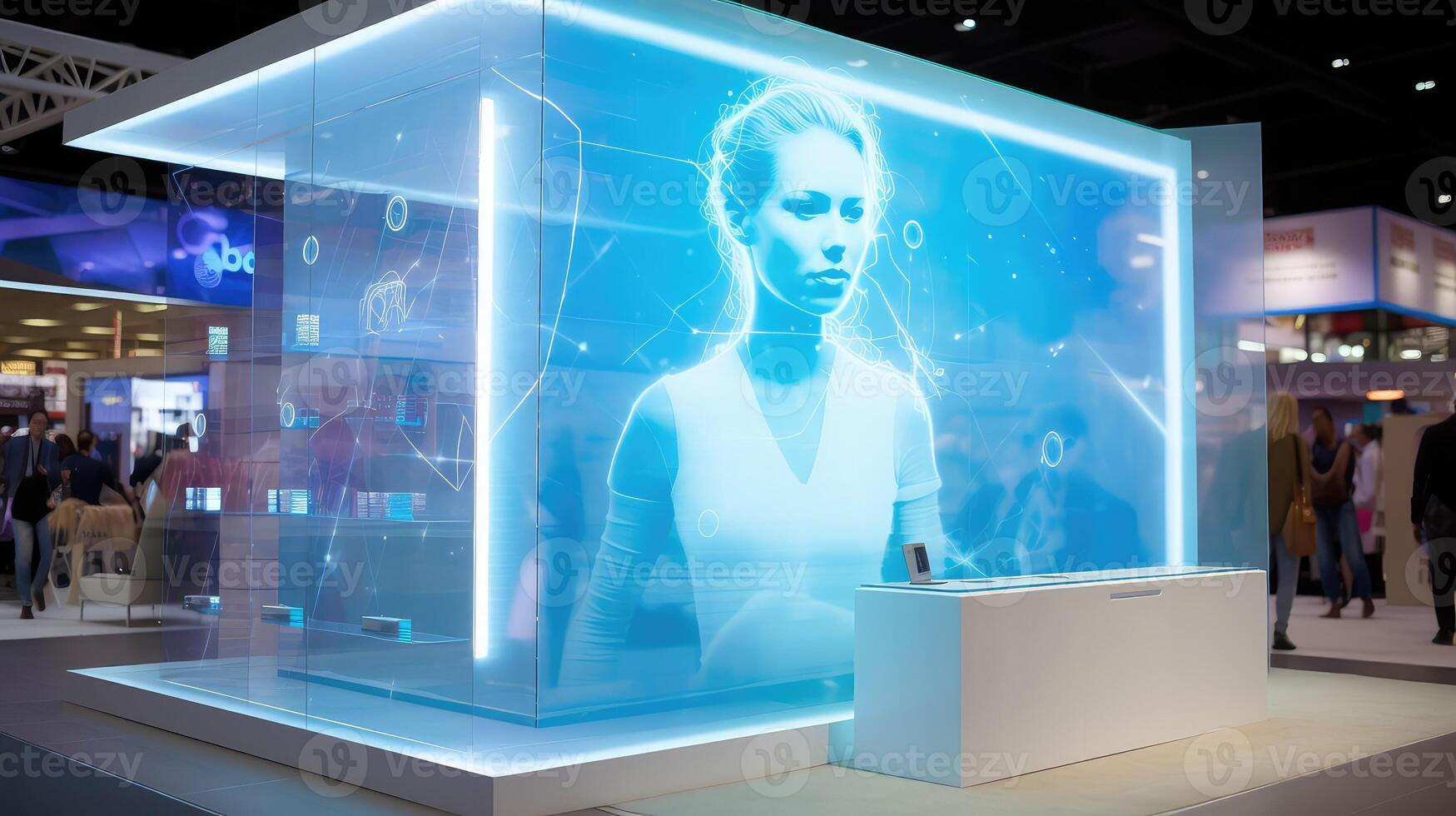 technology glass banner photo