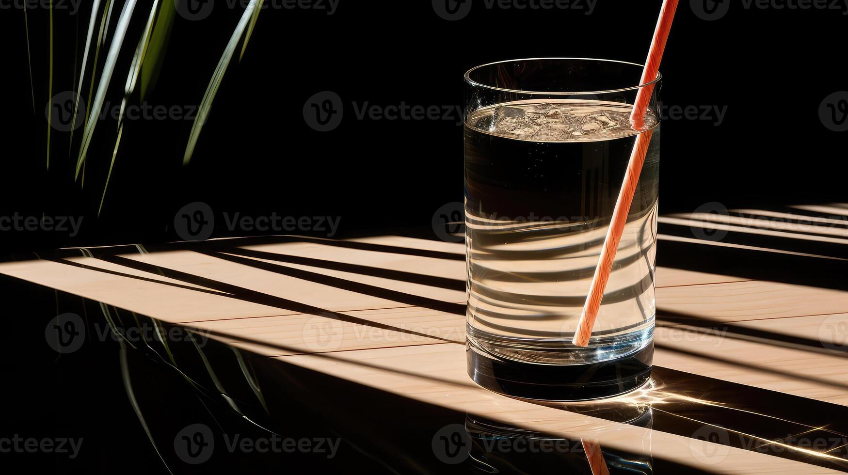 bent refraction water photo
