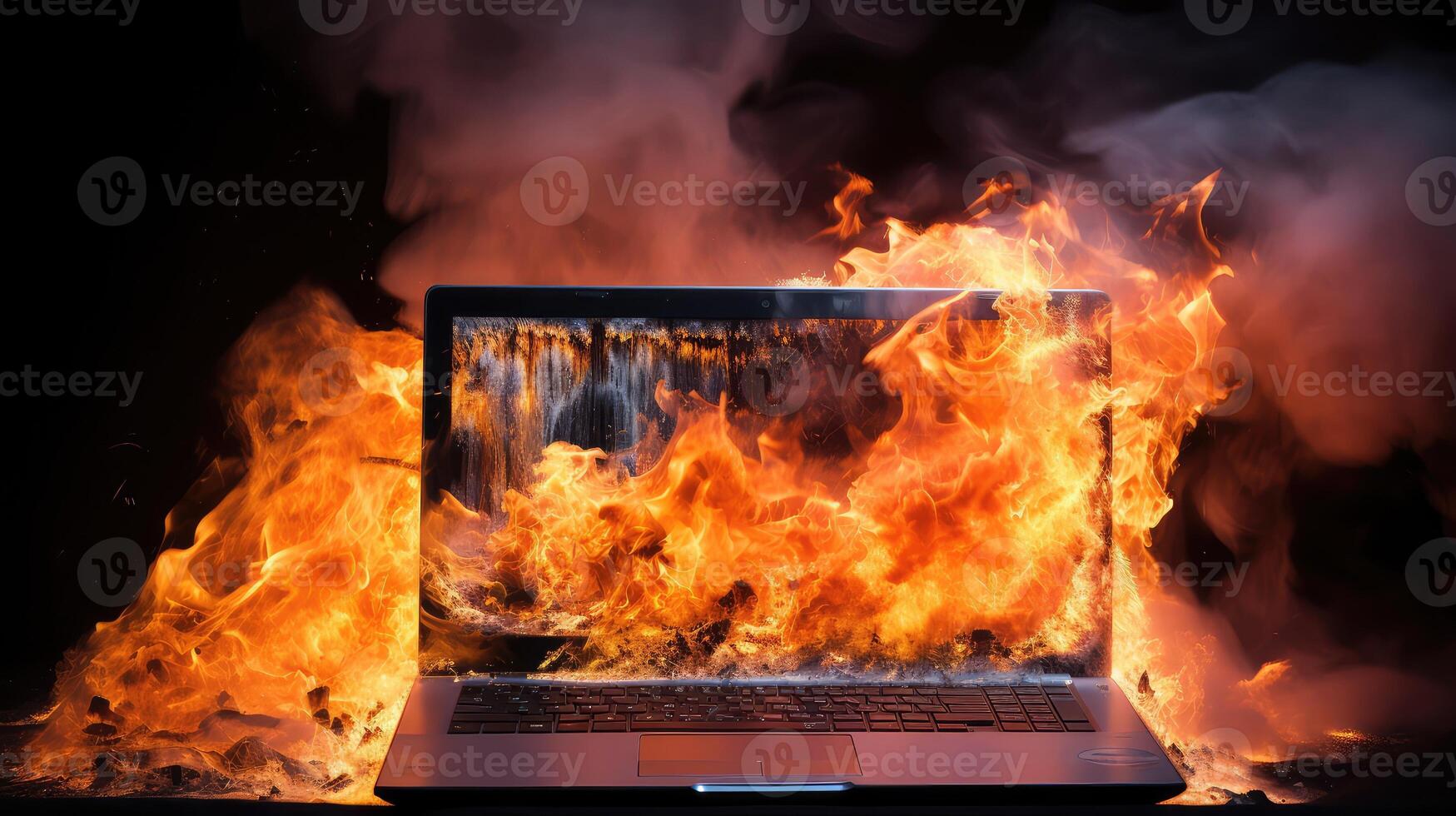 heat battery fire photo