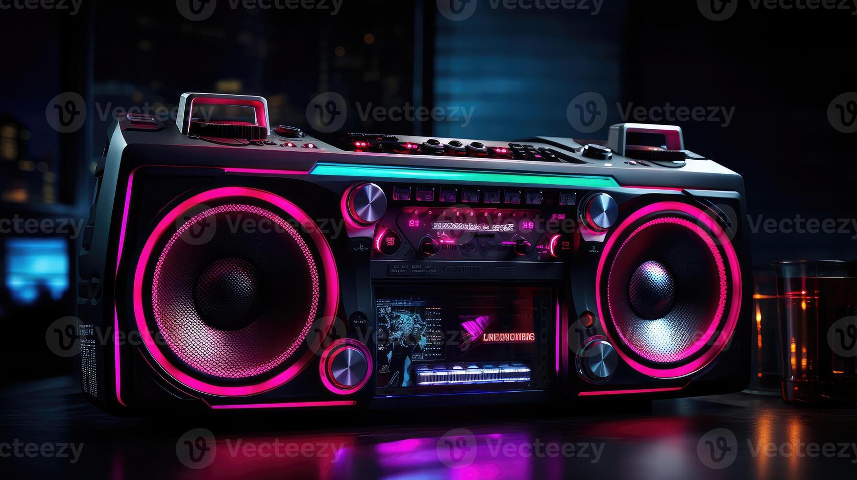 music boom box photo