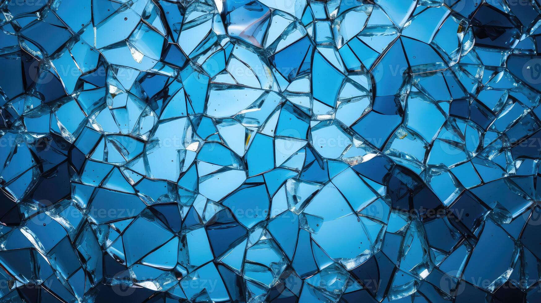 jagged glass molecule photo