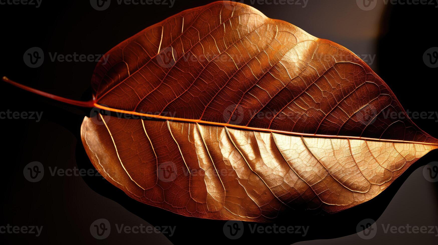 vibrant buckeye leaf photo