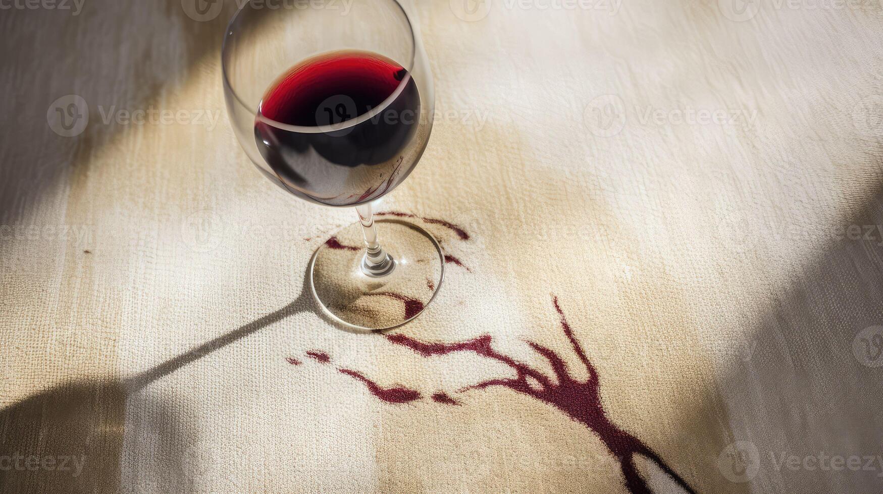 spill wine stain photo