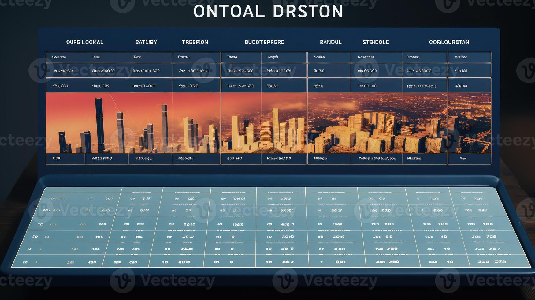 quantity data table template photo