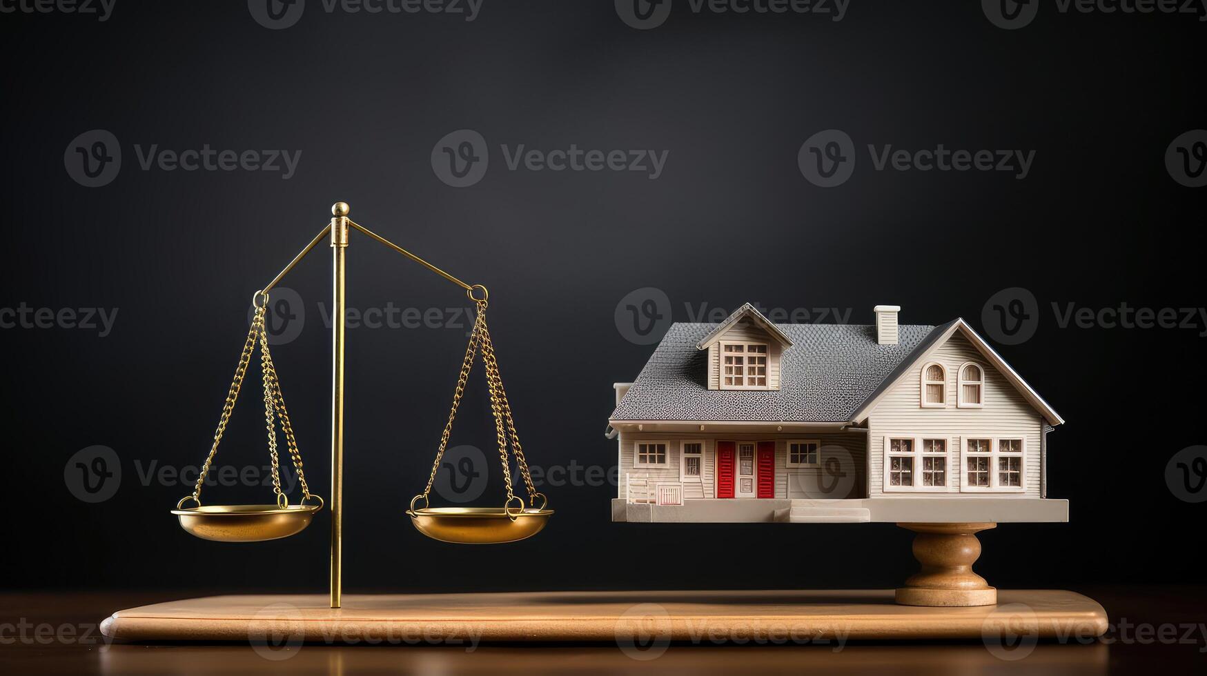 prioritization balance between house model photo