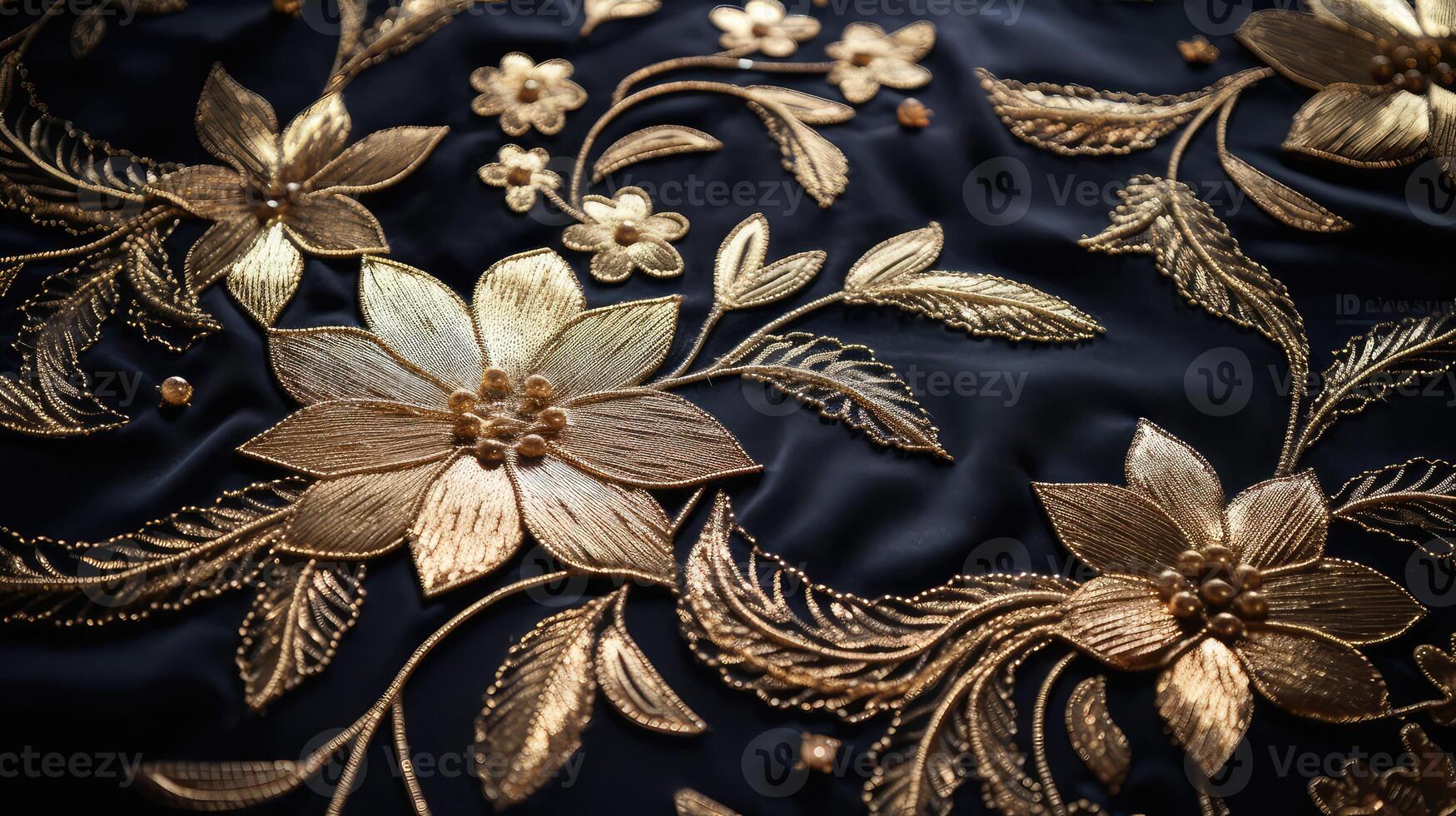 velvet embroidery texture photo