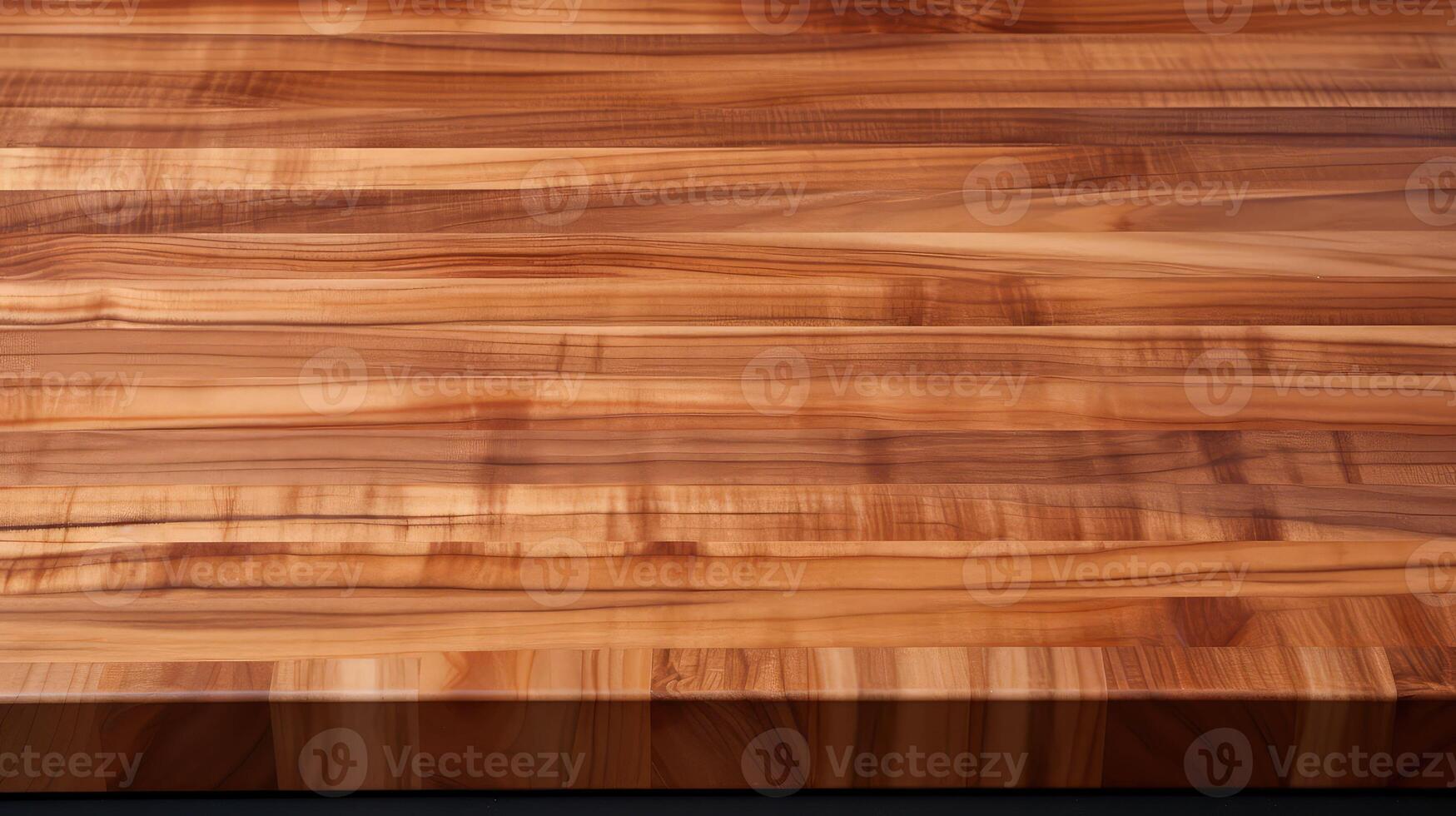 smooth butcher block wood photo