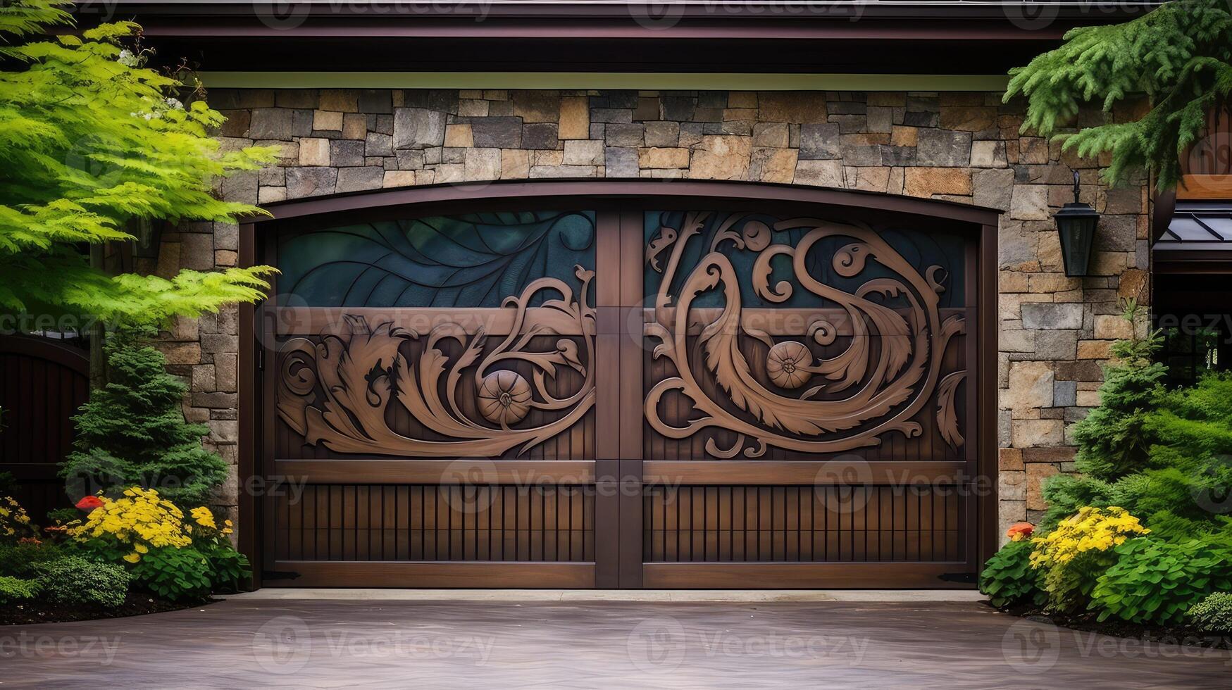 unique nice garage door photo