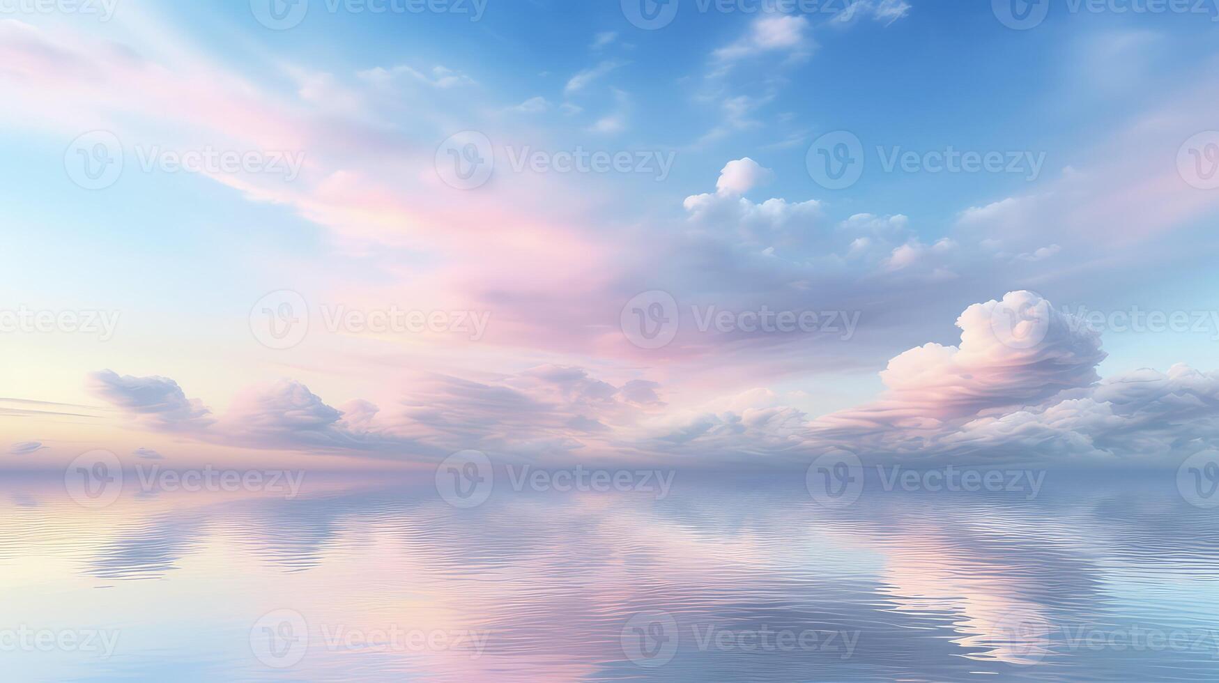sky blue pastels photo