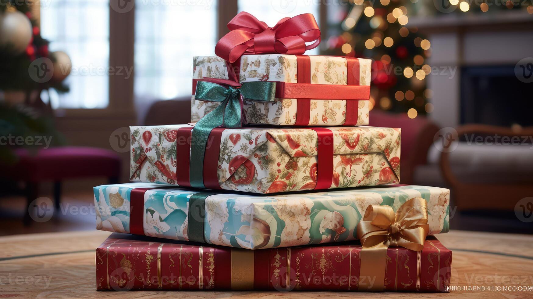 paper christmas gift wrap photo