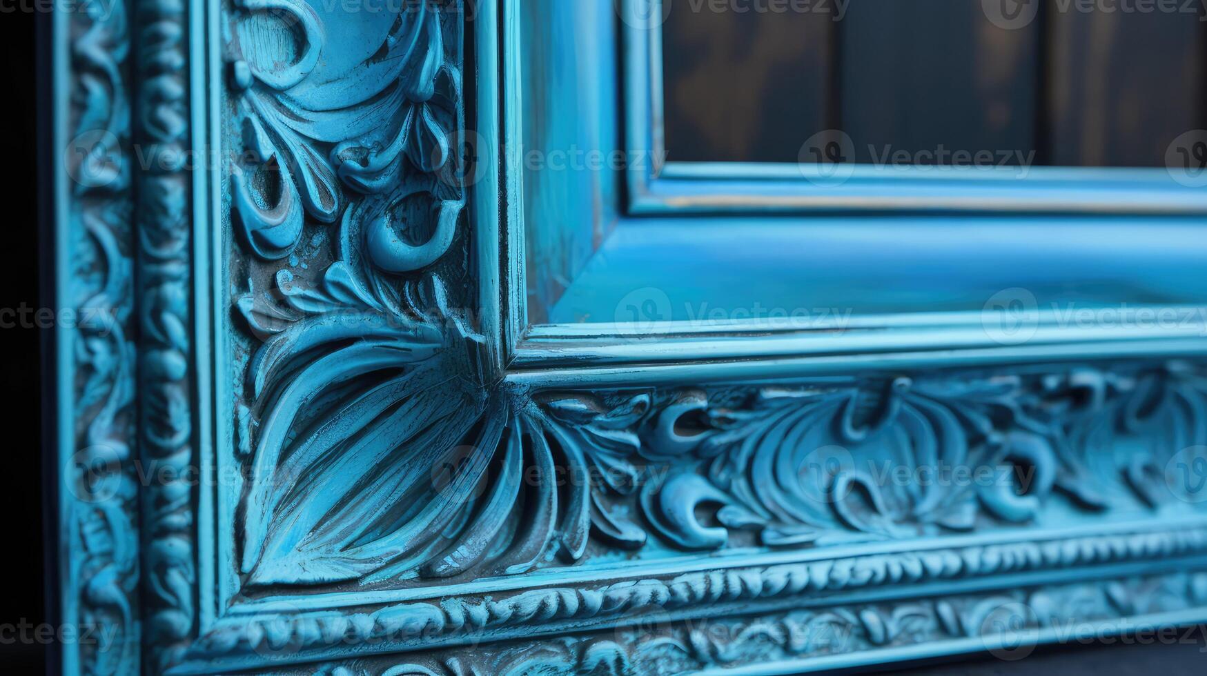 vintage blue frames photo