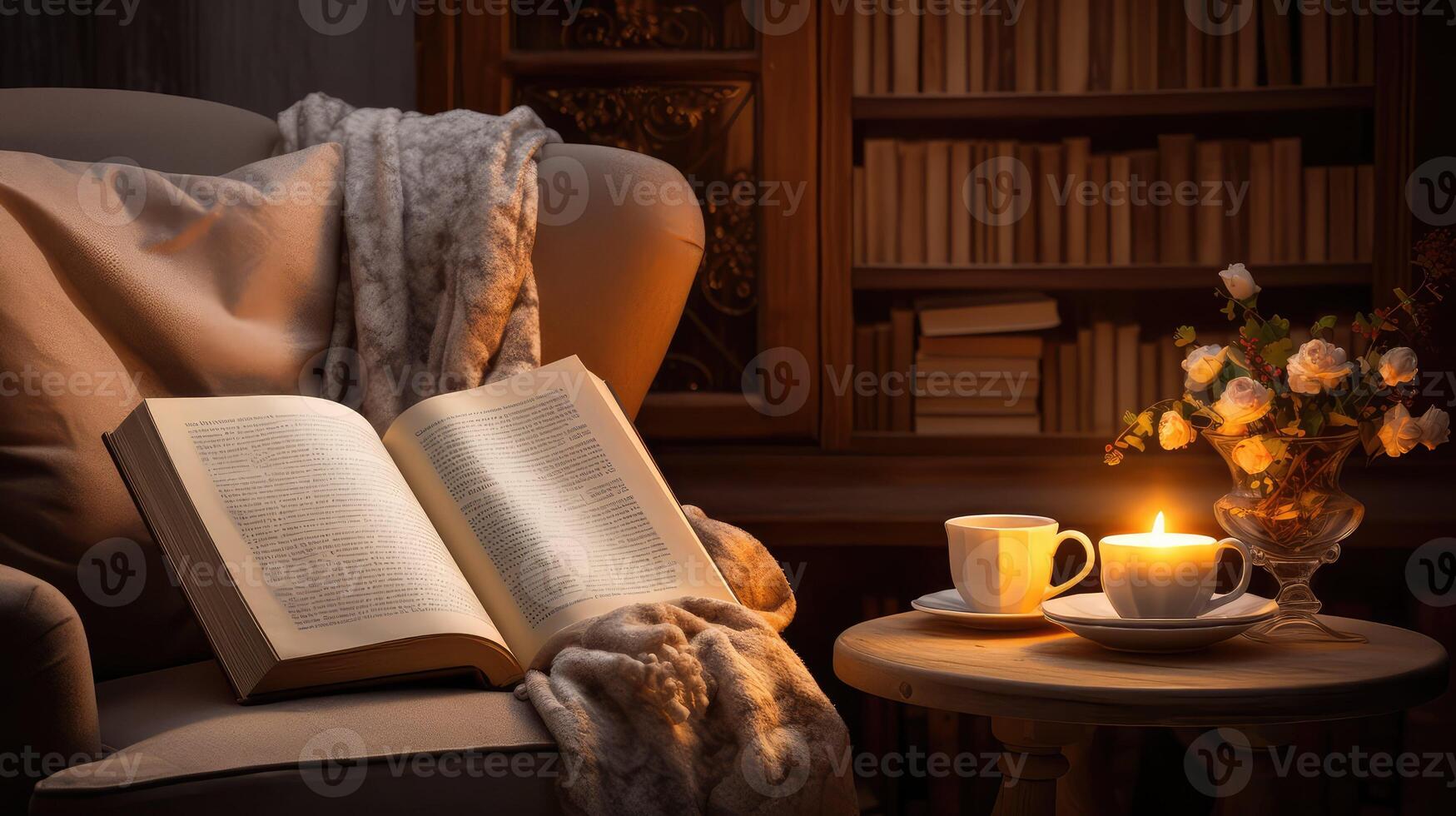 nook book tea photo
