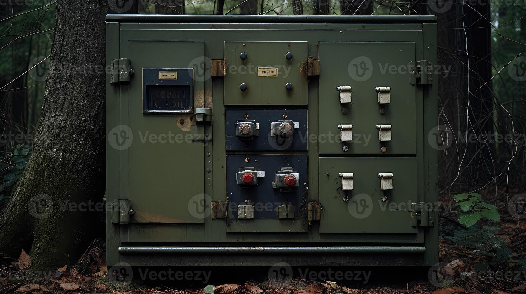 distribution breaker box photo