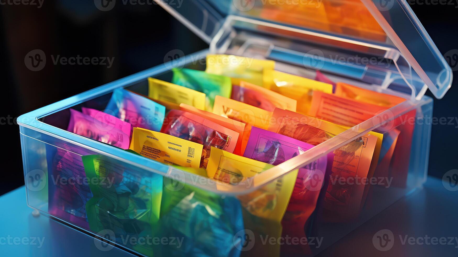 prize raffle box photo