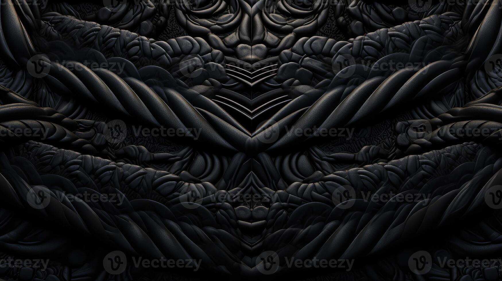 intricate black ornate frame photo