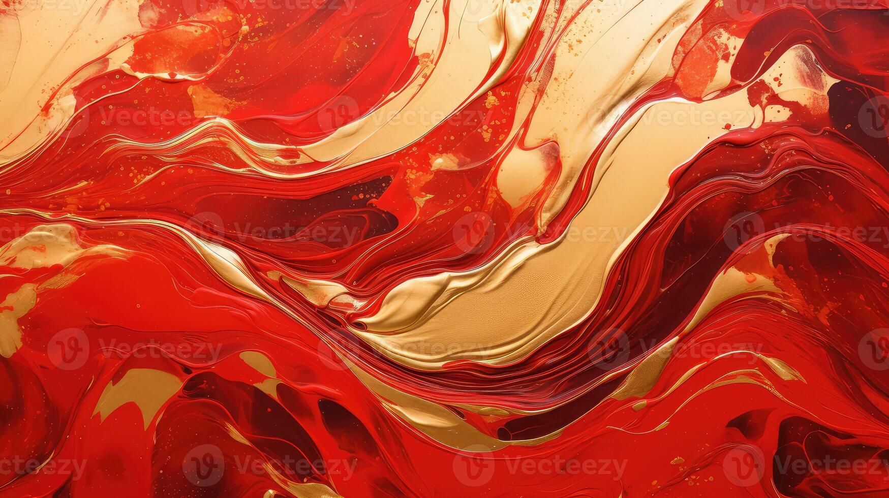 close red gold abstract photo
