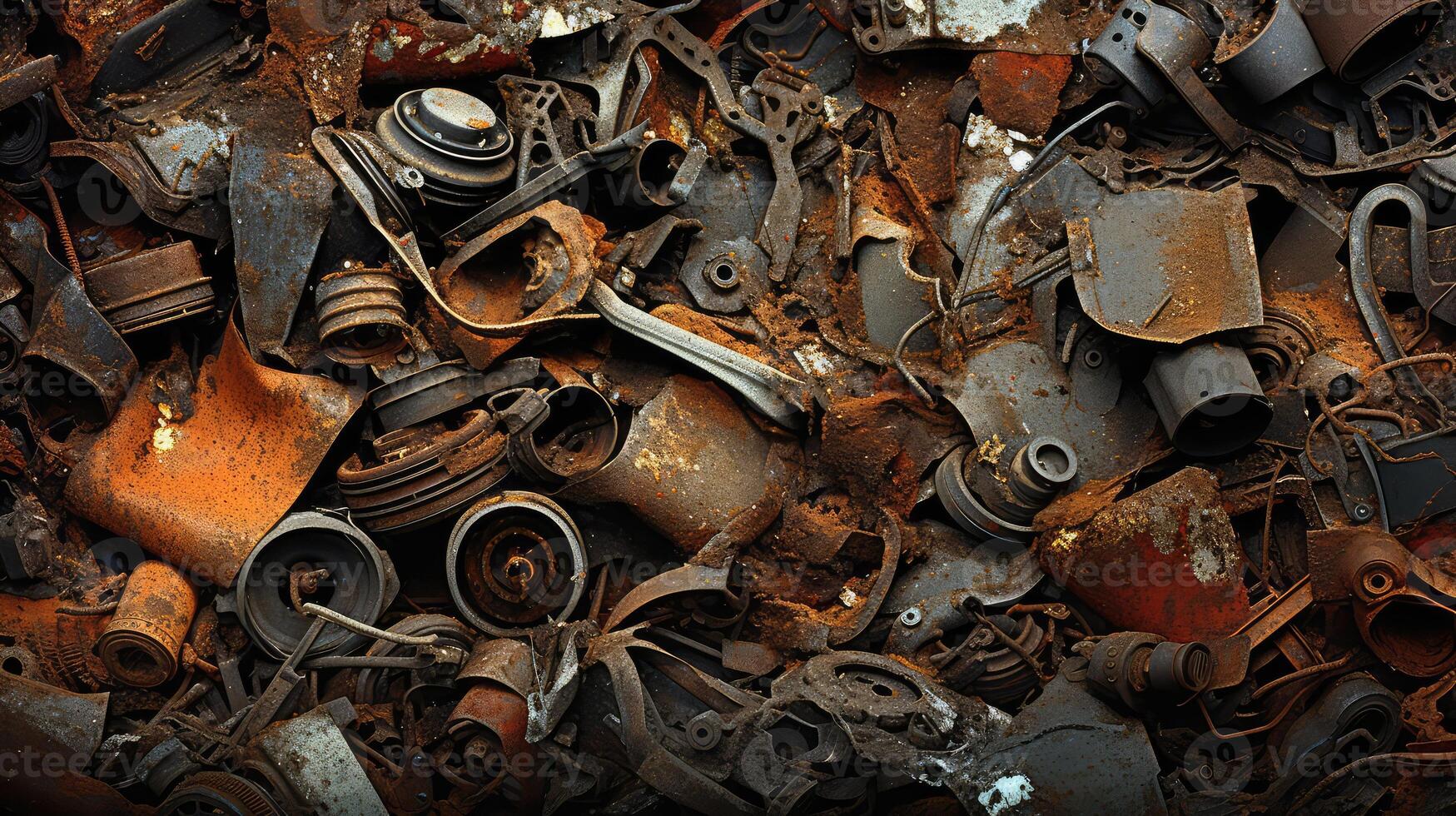 grunge dirty metal background photo