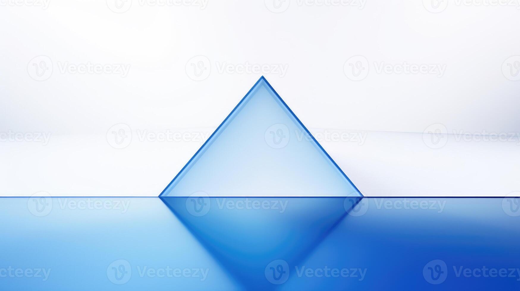 contemporary white background blue photo