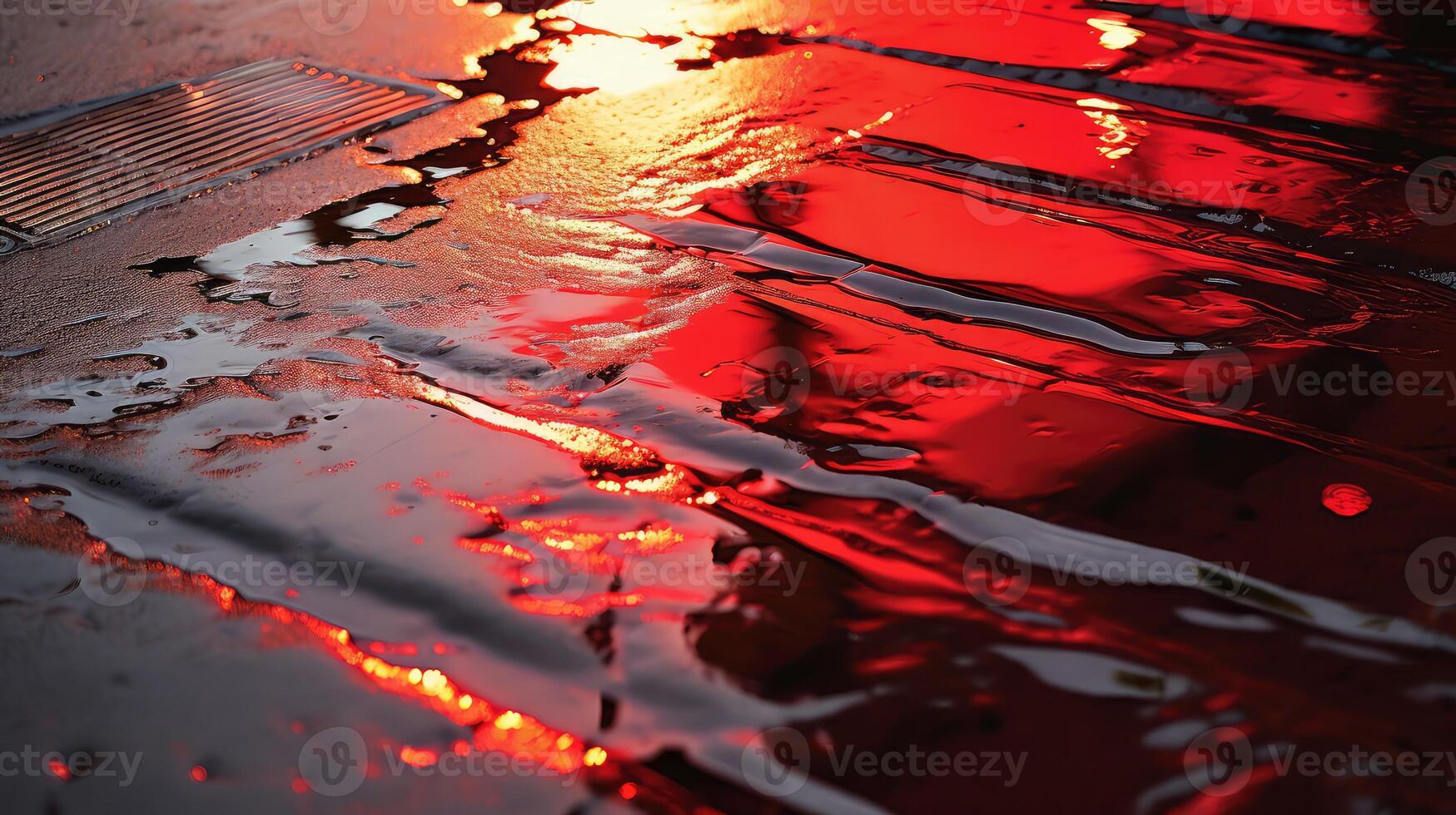 mesmerizing red light abstract photo