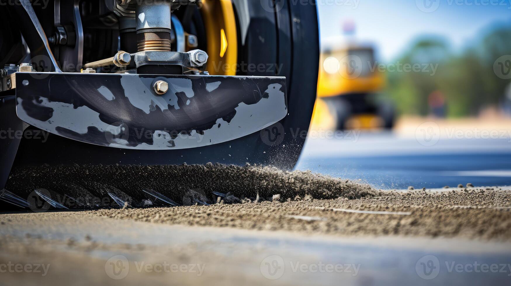 teeth road milling photo