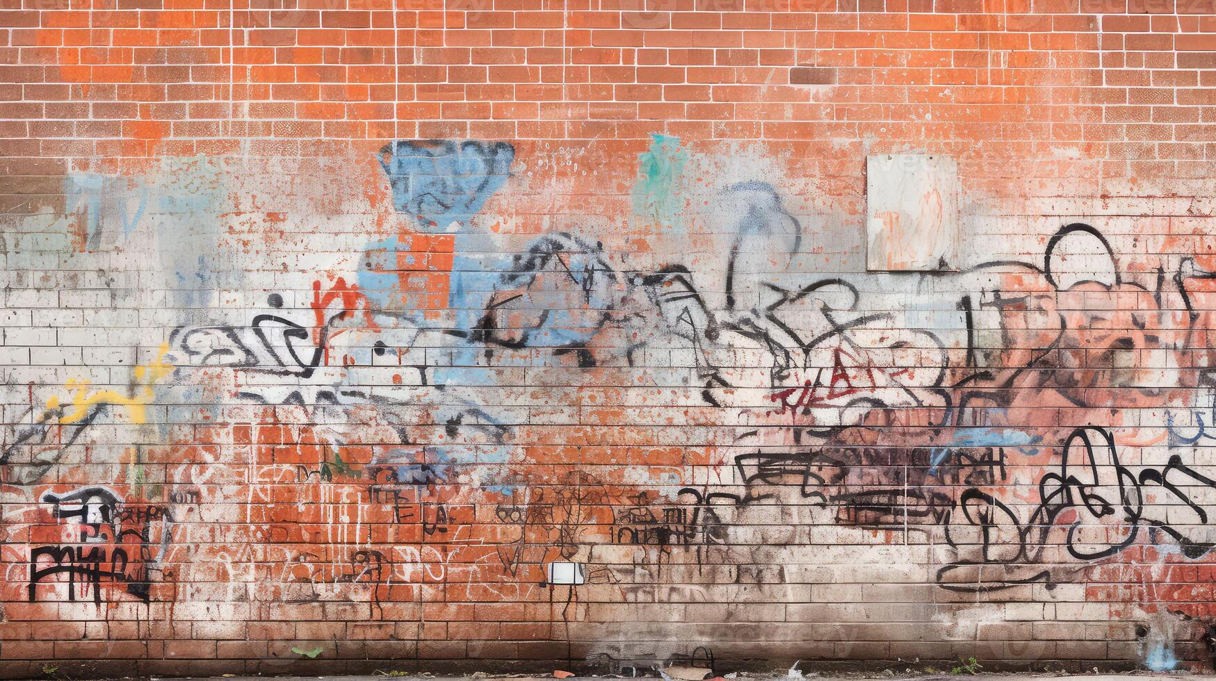 urban scribble texture photo
