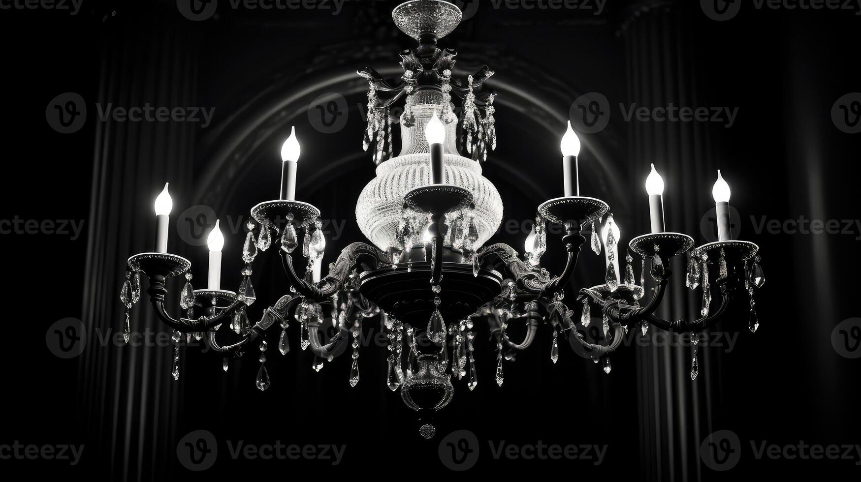 monochrome black and white elegant background photo