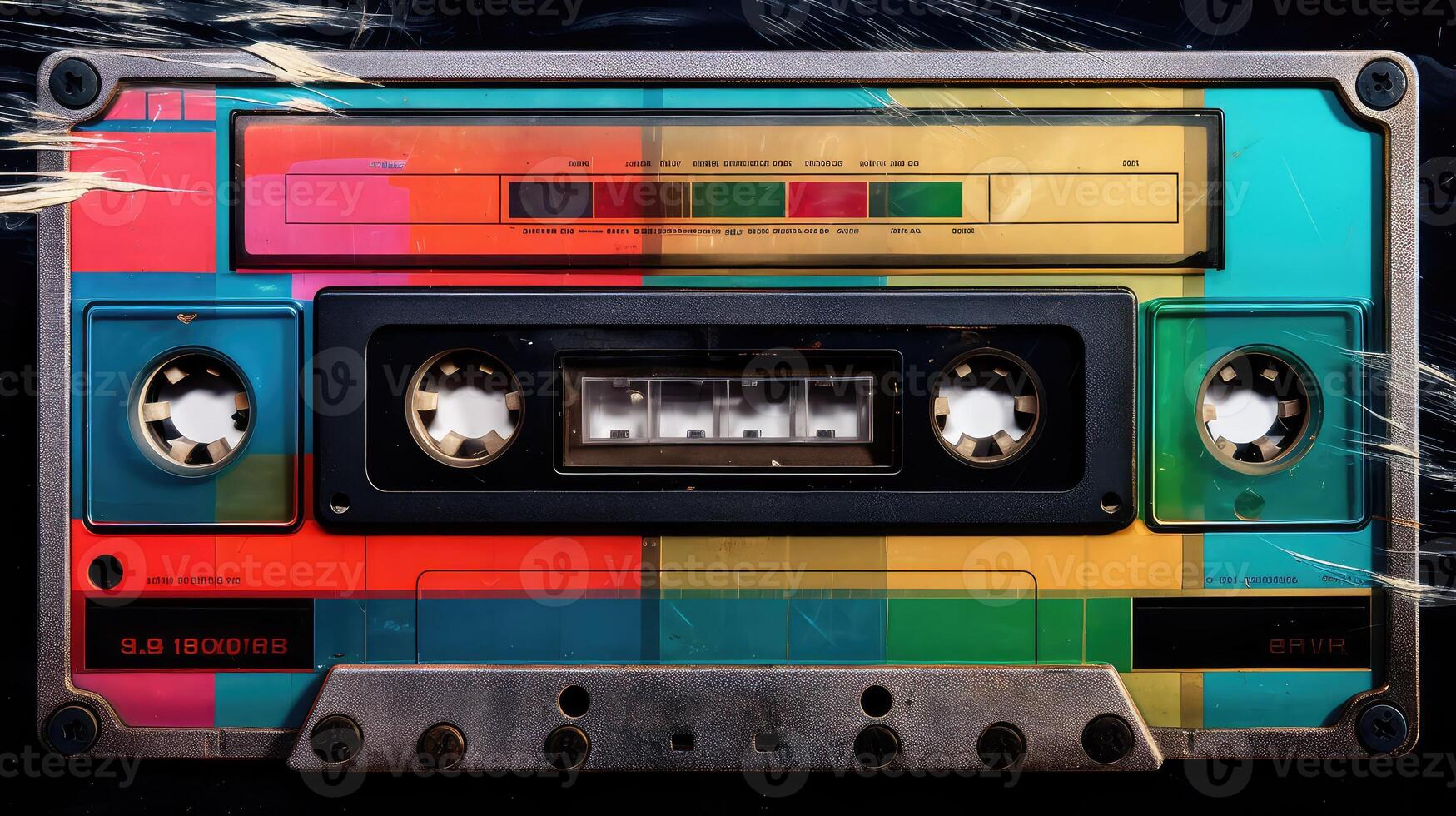 vintage 80s texture photo