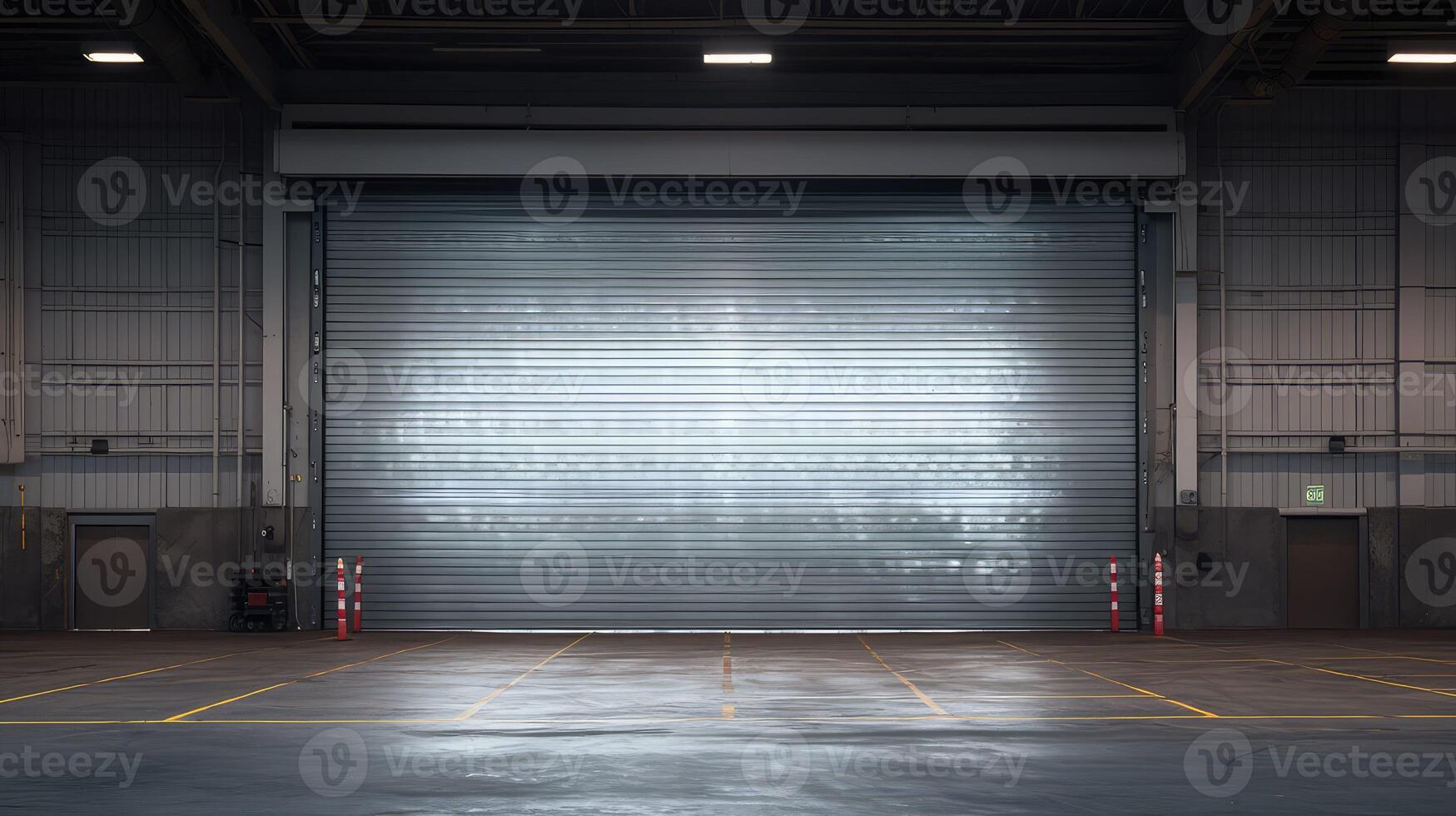 metal storage door photo