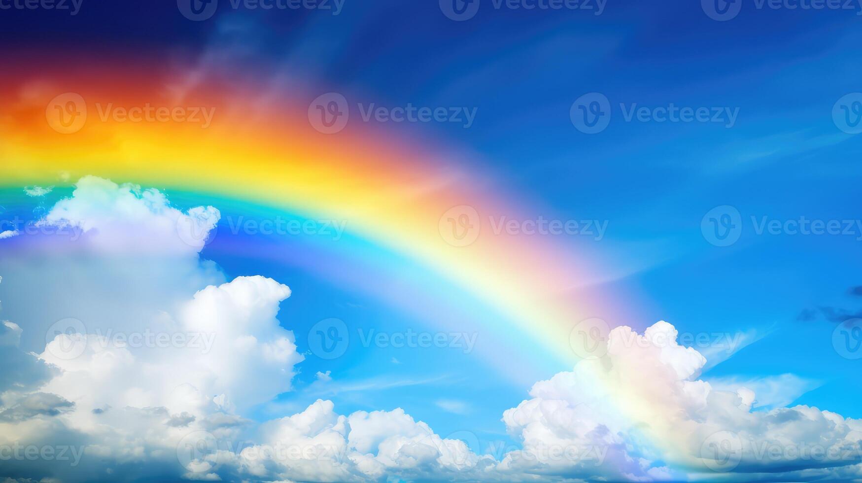 summer rainbow and gold photo