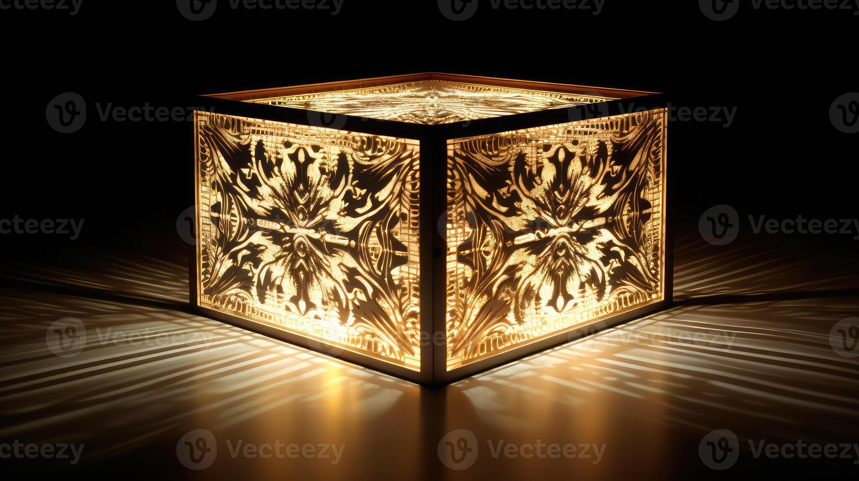 frame 3d wire box photo