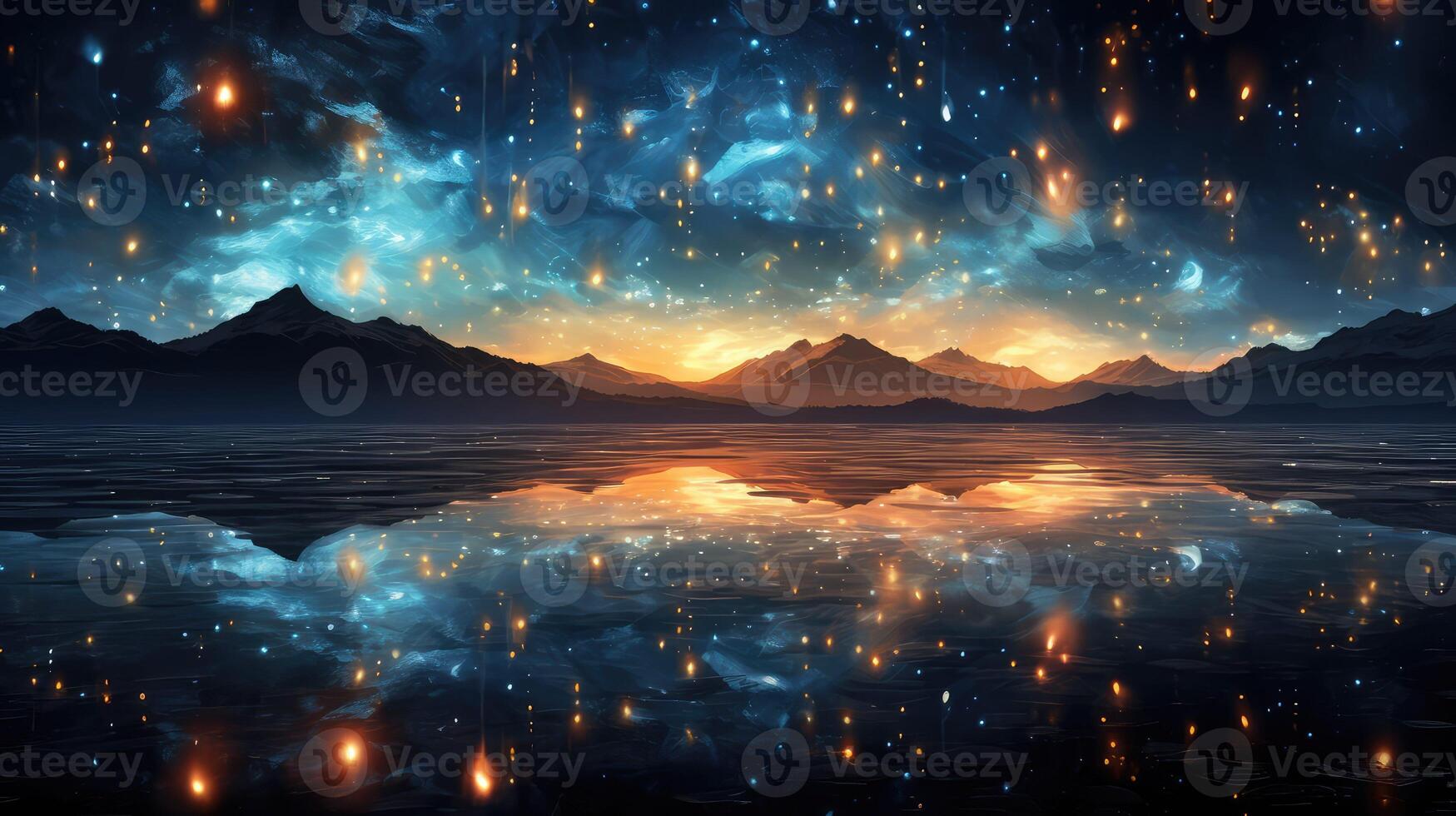 night transparent fire photo