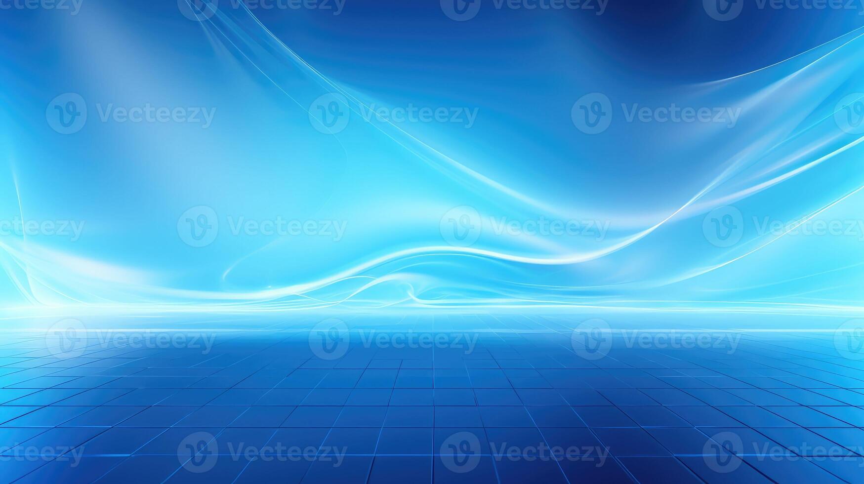 lights blue neon background photo
