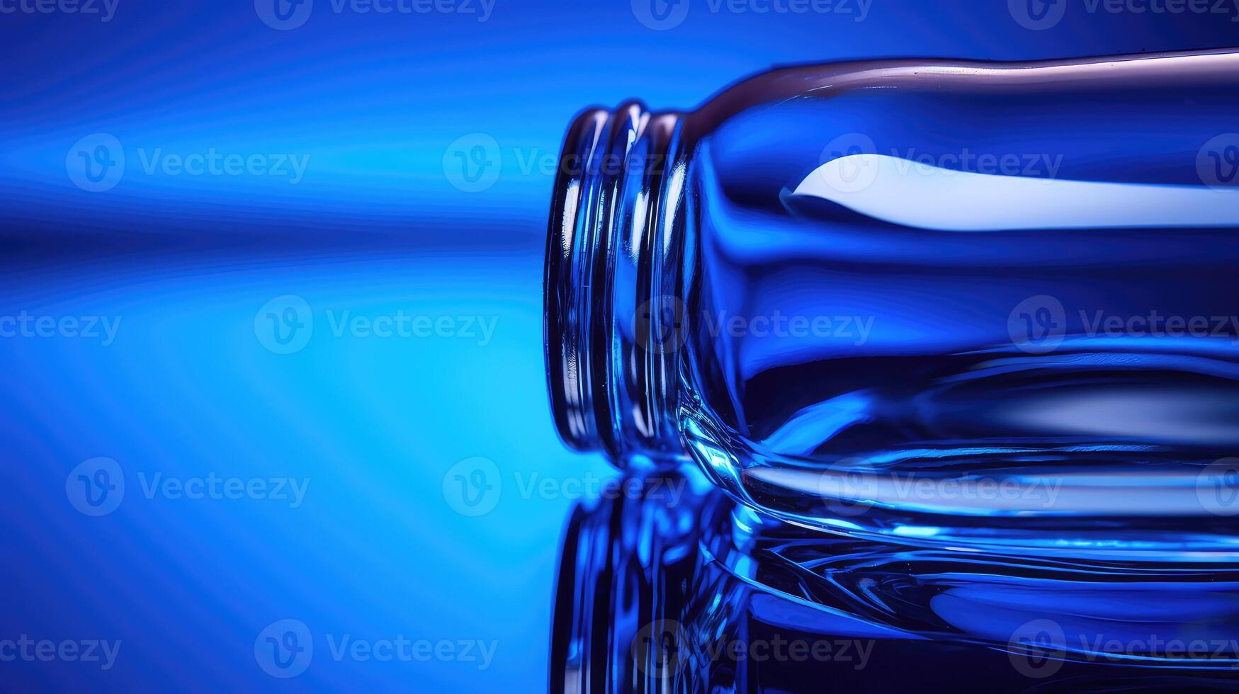 macro cobalt blue background photo