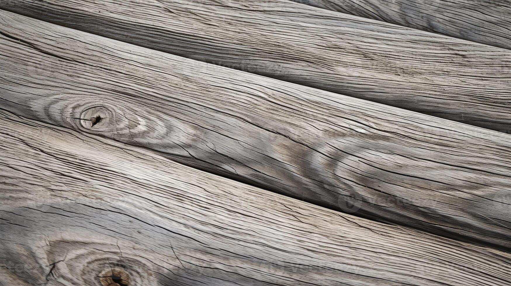 bench weathered wood grain photo